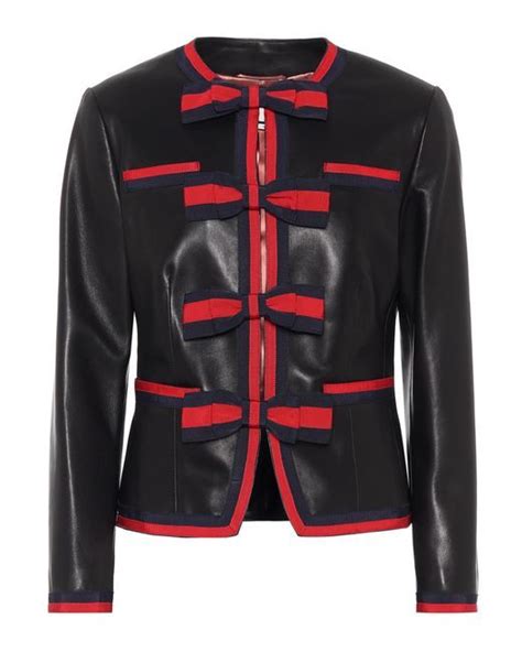 gucci lederjacken|Gucci Leather Jackets for Women .